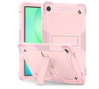 Vakarey para Samsung Galaxy Tab A11+ Plus Funda Niños Antigolpes Funda Tablet para Samsung A9 Plus 5G 11 Pulgadas,Oro Rosa