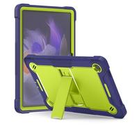Vakarey para Samsung Galaxy Tab A11+ Plus Funda Niños Antigolpes Funda Tablet para Samsung A9 Plus 5G 11 Pulgadas,Azul+Verde