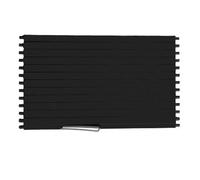 VAKIRA Persiana Enrollable Interior for persiana de Consola Central de sección Trasera, for, for BMW, X5 X6 E70 E71 E72, embellecedor de Cubierta for Posavasos Portavasos de Consola Central para Auto