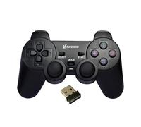 Vakoss GP-4705BK Gamepad Inalámbrico, Mando de Juegos Universal para PC, PS3, Color Negro