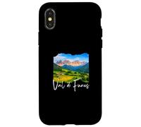 Val di Funes Carcasa para iPhone X/XS