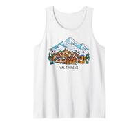 Val Thorens France Estación de esquí Mountain Village Camiseta sin Mangas