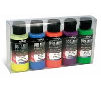Vallejo-62102 62102 Premium Set DE 5 Color, Surtido, 60 ml (Paquete de 5)