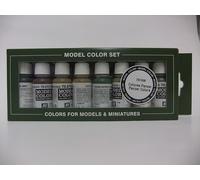 VALLEJO-3070108 70108 VALLEJO Model Color Set 8 Col, Surtido, 17 ml (Paquete de 8) (3070108)