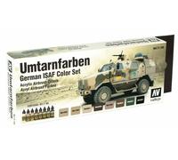Set De Pinturas Umtarnfarben Colores Alemanes |vallejo|71159| 8x17ml