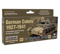 (VAL71205) - AV Vallejo Model Air Set - German Colors 1927-1941 x 8