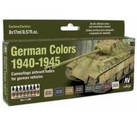 (VAL71206) - AV Vallejo Model Air Set - German Colors 1940-1945 x 8