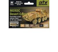 Vallejo Modelo Air Set - US MERDC Desert Colors