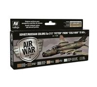 (VAL71604) - AV Vallejo Model Air Set - Soviet Su-7/17 Fitter to 80's