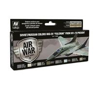 (VAL71605) - AV Vallejo Model Air Set - Soviet MiG-29 Fulcrum 80's On