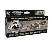 (VAL71606) - AV Vallejo Model Air Set - Soviet MiG-23 Flogger 70-90's