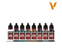 (VAL72193) - AV Vallejo Game Color Set - Non Metallic Metal (x8)