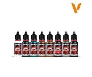 (VAL72193) - AV Vallejo Game Color Set - Non Metallic Metal (x8)