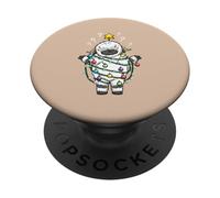Valais Blacknose - Luces navideñas de oveja con diseño divertido PopSockets PopGrip Adhesivo
