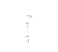 VALAZ Ebro Columna de ducha termostática con grifo para bañera y alcachofa de mano de acabado cromado - 25 cm