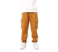 Valcatch Pantalones de chándal para niños Cintura elástica Pantalones de Exterior con múltiples Bolsillos Pantalones de chándal para niños Pantalones Cargo Pantalones Cargo