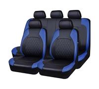 VALCLA Fundas Asientos Coche para Volvo V60 2020 2021 2022, Juego Completo 5 Plazas, Impermeables Antideslizantes, Funda Asiento Coche Delantero Trasero,C Blue
