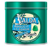 Valda Chicles Sin Azúcar Menta Eucalipto Suaviza la Garganta 140g