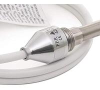 Valdern Elemento de calefacción eléctrica para toallero (150 W, 250 W, 300 W, 400 W, 600 W), para toalleros y radiadores, calefactores de baño, tapa cromada, cable de 1,2 m de largo (400 W)