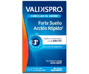 Valdispro Melatonina Forte Sueño Acción Rápida 40 Comprimidos