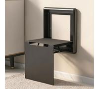 Valdoza Taburete Plegable de Pared para Cambiarse los Zapatos, Aluminio