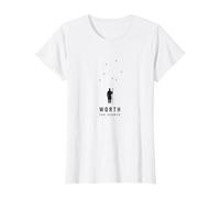 Vale la pena la búsqueda: Dejó el 99 para encontrarme Pastor Camiseta, Mujer, Blanco, M
