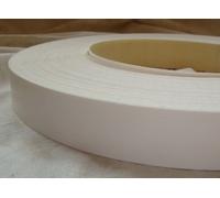 Vale Veneers - Cinta adhesiva de melamina blanca para bordes, 40 mm de ancho x 5 metros