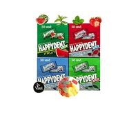 Valeli, Chicles sin Azúcar Happydent 200 und y Bolsa Chuches 80gr. Sabores surtidos: menta, hierbabuena, sandía y fresa