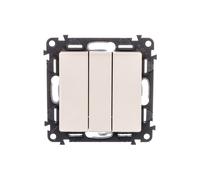 VALENA LIFE triple conector crema 752203