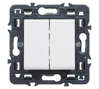 Valena Next Conmutador doble (Blanco, Instalar, Plástico, 10 A)