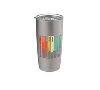 Valencia España España Retro Vintage Viaje Souvenir Madrid Vaso térmico de acero inoxidable de doble pared