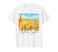 Valencia España España Viajes Verano Camiseta