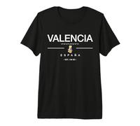 Valencia España Vacaciones a Valencia Regalo Bandera española Camiseta Premium