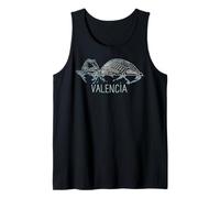 Valencia España Viaje Souvenir Historic City Monumento Regalo Camiseta sin Mangas
