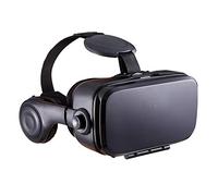 Valens Gafas VR 360-3D en auriculares de realidad virtual 360 2.0 con auriculares de sonido integrados integrados compatibles con teléfonos inteligentes de 4.0 a 6.2 pulgadas para iPhone, Samsung y