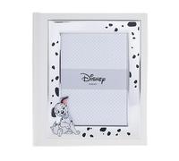 VALENTI & CO. Disney Baby - Carga de los 101 - Álbum de fotos infantil con marco de plata para regalo bautizo recién nacido o cumpleaños niños