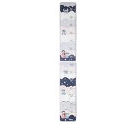 VALENTI & CO. - Disney Lilo y Stitch - Metro infantil de pared de madera con detalles en plata - Perfecto para decoración de pared y habitación infantil o como idea de regalo para recién nacido