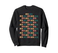 Valentía, Coraje. Escrito con Caracteres Kanji japoneses. Sudadera