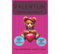 Valentijn Woordzoeker Voor KInderen Vanaf 7 Jaar: Leerzaam Spel / Puzzelboek / Activiteitsboek / 6 X 9 Inches / 120 Pagina's