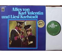 VALENTIN, KARL / KARLSTADT, LIESL - VALENTIN, KARL / KARLSTADT, LIESL / Alles von Karl Valentin und Liesl Karlstadt / Klapp-Bildhülle / Odeon # 1C148-29788 und 789 M / Deutsche Pressung / 12" Vinyl Doppel-Langspiel Schallplatte