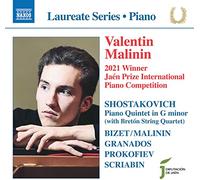 Valentin Malinin Piano Laureate Recital - Winner, 2021Jaén Prize International Piano Competition