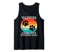 Valentina Home For Wayward Dogs Apellido Camiseta sin Mangas