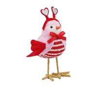 Valentine Bird Decor - Mini pequeño animal conjunto de figuras, lindo Tabletop Decoration, Resin Hand Painted Ornament, sturdy lightweight material engineered with fine detalle finish | playful home