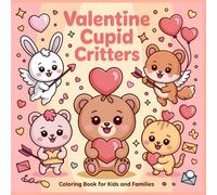 Valentine Cupid Critters Coloring Book: Cute Mini Cupid Animals with Heart Arrows and Valentine Magic (Valentine Animal Cuties Coloring Collection)