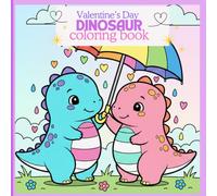 valentine dinosaur coloring book: Cute Animals Spreading Coloring Book for Kids