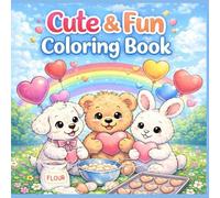 Valentine Friends: A Cute Animal Coloring Book for Kids