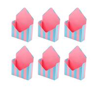 Valentine Gift Boxes - 6-Piece Large Organizer Set | Suitable for Kids, Weddings, Holiday Parties, Festivals, Flowers, Bouquets, Snacks, Cards, and for Men, Women, and Special Celebration