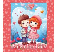 VALENTINE KIDS: 7.5 x 7.5 Pocket Size For Travel On The Go, Adorable Valentine’s Day Designs for Calming Stress for Beginners, Seniors, Adults and Kids