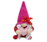Valentine Plush Ganom - Figura de sin rostro Decoración para el hogar y la mesa Juguete de peluche suave, Ganom falso | Para San Valentín 2025, Ideal para decoración del hogar, fiestas y anivers