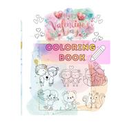 Valentine’s Day Coloring Book for Kids: 80 Fun & Adorable Pages of Hearts, Cupids, and Sweet Valentine Designs